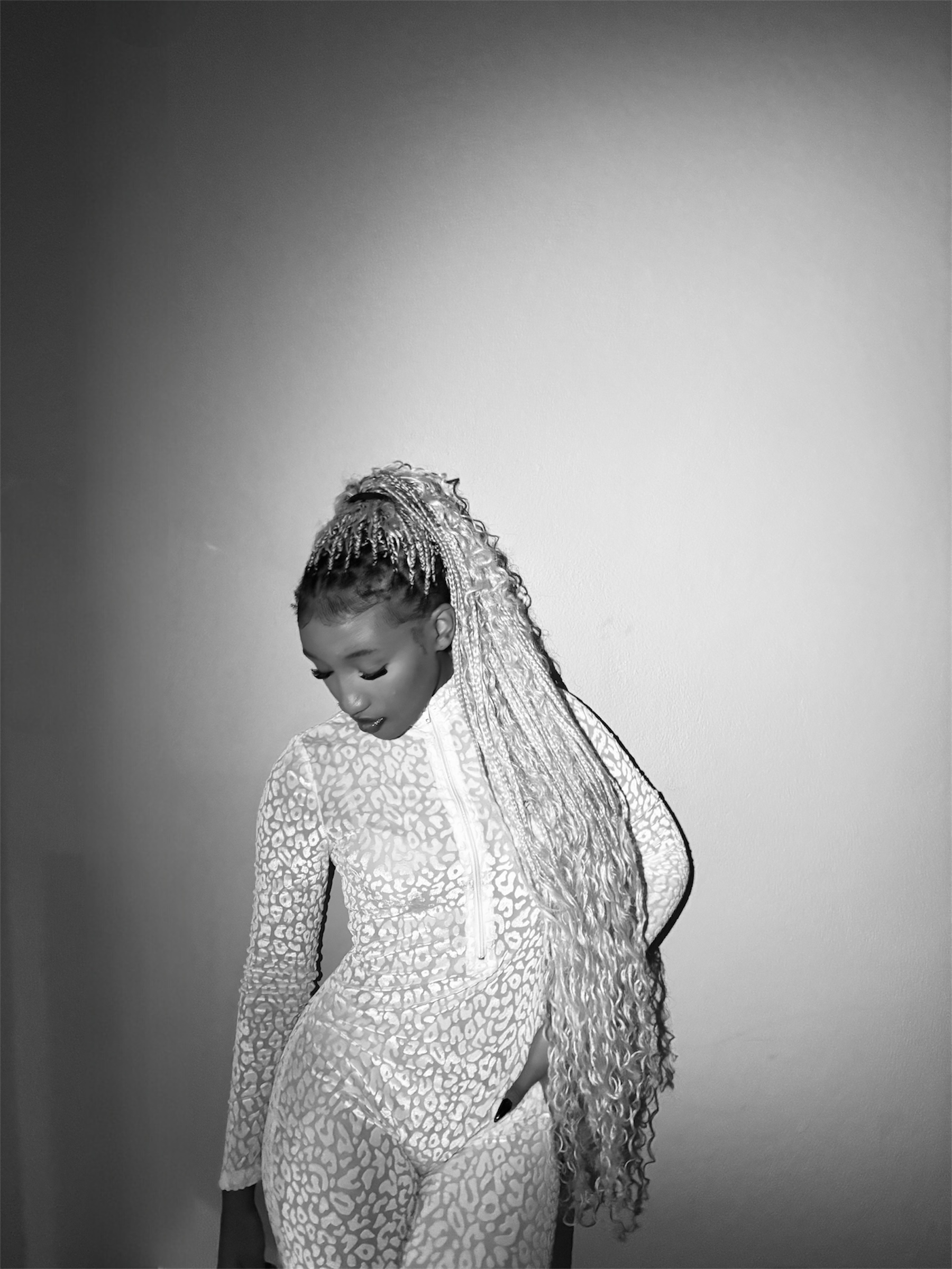 White Leopard Bodysuit